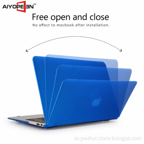 Cheap Matte clear cover transparent case for macbook air 11.6 inch